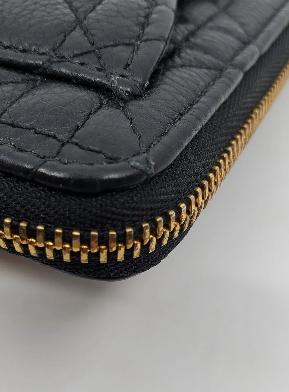 Dior Caro Cosmos Zipped Card Holder